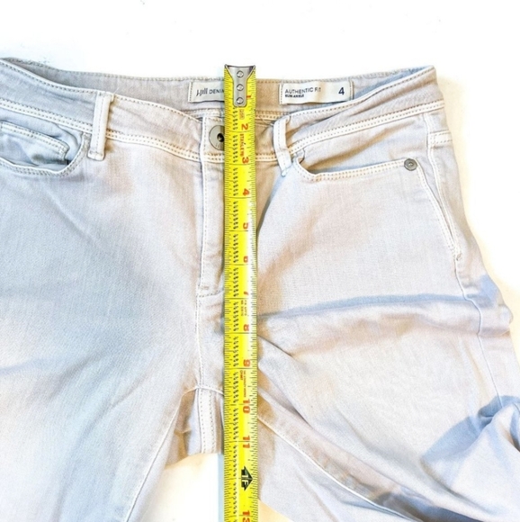J Jill Jeans Authentic Fit Slim Ankle Length Women's Size 4 in Tan/Taupe - Picture 15 of 16